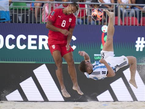 FIFA Beach Soccer World Cup Tahiti 4 3 Argentina Emirates News Agency