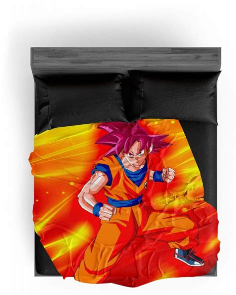 Plaid Dragon Ball Super Goku SSJ God Sangoku Univers