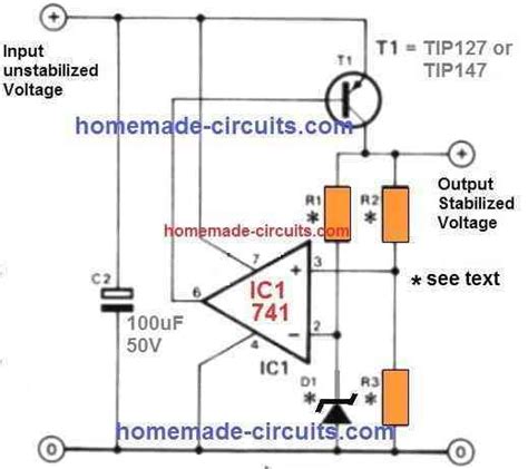 12 Volt Dc Voltage Regulator Circuit Diagram Wiring Work