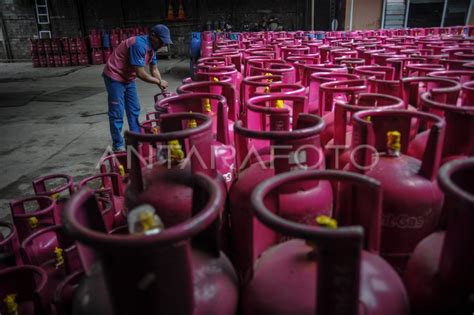 KENAIKAN HARGA GAS ELPIJI NON SUBSIDI ANTARA Foto