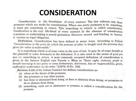 Consideration In Business Law - RYZE Superfoods