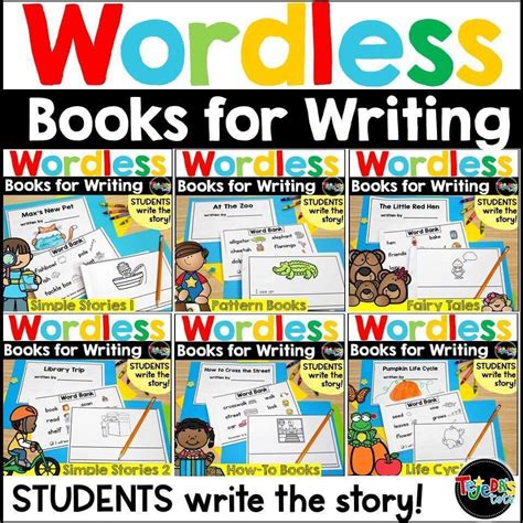 Wordless Books for Writing Bundle - Tejeda's Tots