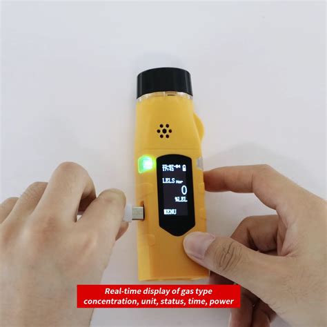 New Design Personal Gas Alarms Gas Detector Hydrogen Sulfide Gas