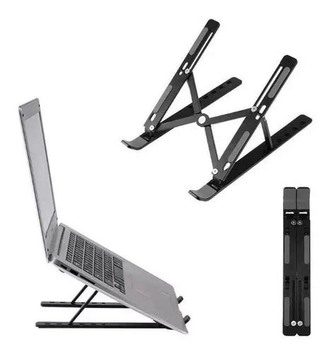 Soporte Ajustable Para Notebooks Y Netbooks Hl Sop Negro Mercadolibre