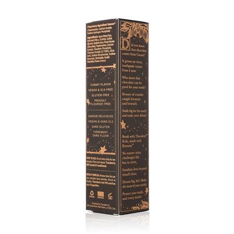 Theodent Kids Chocolate Chip Toothpaste – Toothpasteology