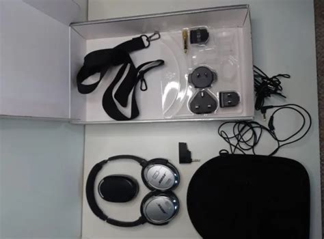 Bose Quite Comfort Qc3 Noise Cancelling Wired On Ear Headphones Case Box Etc £65 00 Picclick Uk