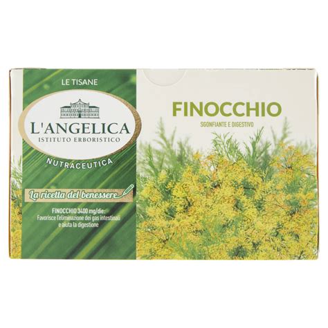 L Angelica Le Tisane Nutraceutica Finocchio 20 Filtri 40 G NonPesa It