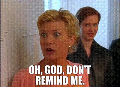 YARN Oh God Don T Remind Me Sex And The City 1998 S01E10 Romance Video Clips By