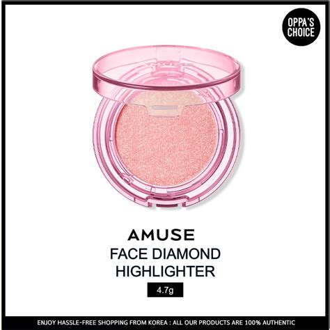 Ready To Ship Amuse Face Diamond Highlighter G Amuse Highlight