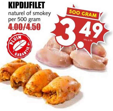 Kipdijfilet Naturel Of Smokey Aanbieding Bij Mcd Supermarkt Folders Nl