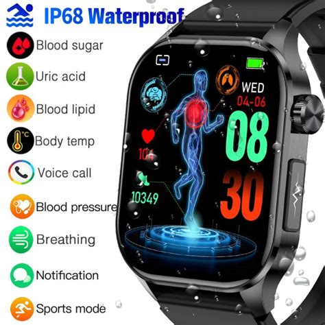 Et Non Invasive Blood Glucose Smart Watch For Huawei Blood Lipid