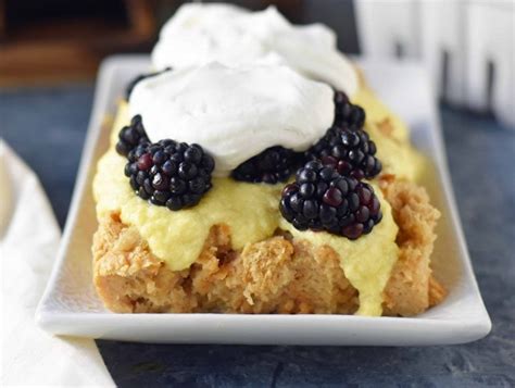 Blackberry Bread Pudding Modern Honey