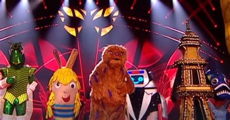 Masked Singer S Piranha Air Fryer Eiffel Tower Bigfoot And Cricket All Exposed In Blow To