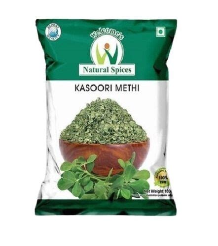 100 Natural Welcomes Kasoori Methi 100 G Pack At Best Price In Delhi Welcome Spices Pvt Ltd