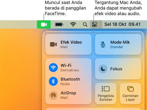 Mengubah Efek Video Untuk Panggilan FaceTime Di Mac Apple Support ID