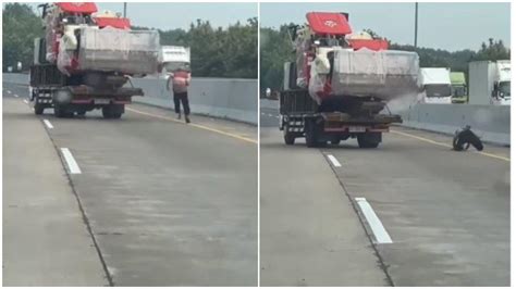 Wanita Panik Lihat Sopir Kejar Truk Di Tol Semarang Batang Melaju Tak