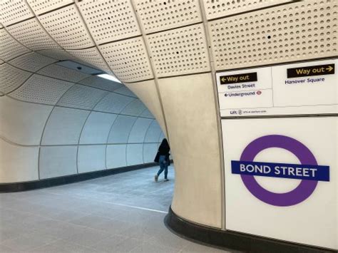 In Pics Bond Street Station On The Elizabeth Line Is Finally Open