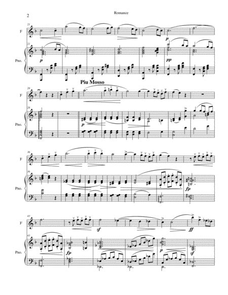 Romance Op 36 By Camille Saint Saens Flute Solo Digital Sheet Music Sheet Music Plus