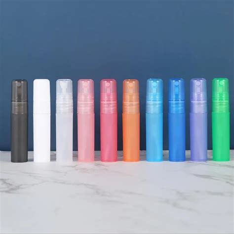 Wholesale Frosted Plastic Perfume Atomizer Amazon Plastic Spray Bottles