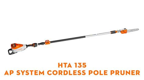 Stihl Hta Telescopic Pole Pruner Professional Cordless Off