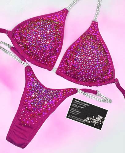 Cosmic Competition Bikini In Plum Crystallinibikini