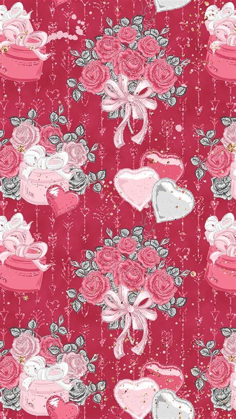 Pin By Daria Russkikh On Wallpapers Pink Valentine Wallpaper