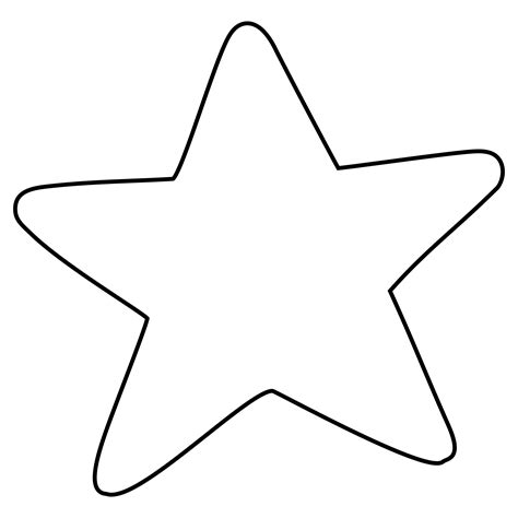 Star Stencil Printable Free Feel Free To Download One Size Or