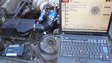 BMW E30 E28 E34 Engine Diagnostic Using Autocom OBD Tool Kit YouTube