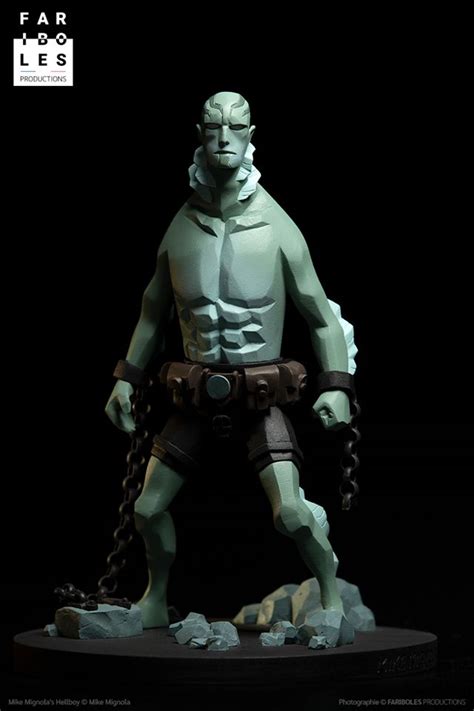 Abe Sapien From Fariboles Productions Sculpted By Alban Ficat