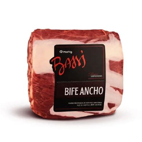 Bife Ancho Porc Angus Bassi Atacadão 1000 Carnes