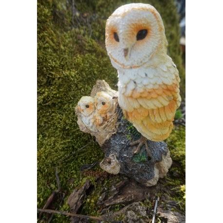 Mo Figurine Statuette Statue Chouette Hibou Chouette Oiseau