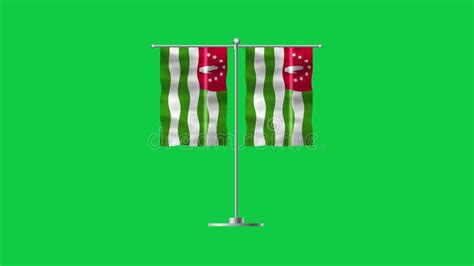 High Detailed Flag Of Abkhazia National Abkhazia Flag Republic Of