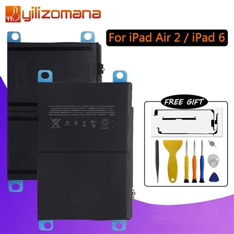 Yilizomana Original Tablet Battery For Apple Ipad Ipad Air Capacity