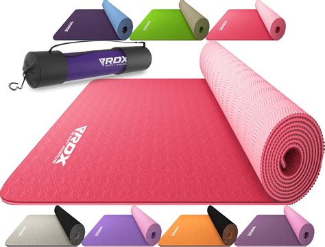 Rdx Tappetino Yoga Tpe Mm Antiscivolo Fitness Pilates E Ginnastica