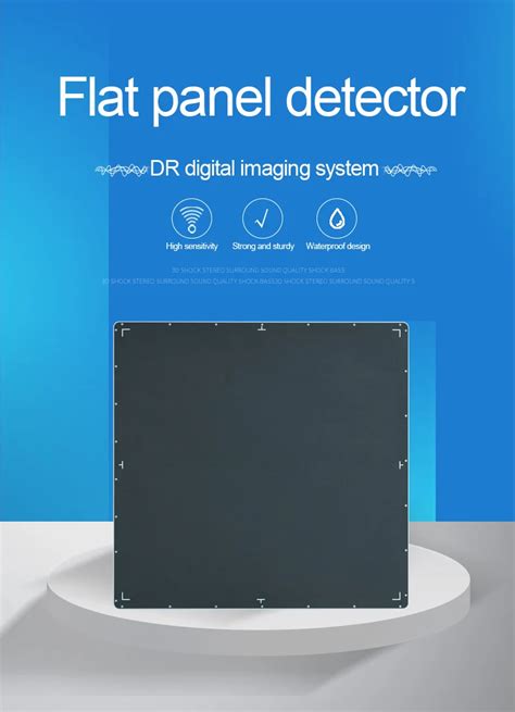 Flat Panel Detector X-ray Radiology Equipment Dr Digital Xray Machine Radiography 17x17 Wireless ...