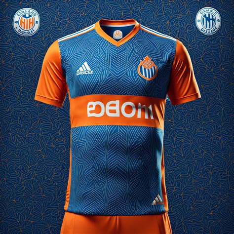 Olympique De Marseille Soccer Jersey Design Conceived As A T By