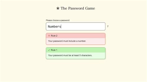 How To Beat Rule 5 In The Password Game Prima Games