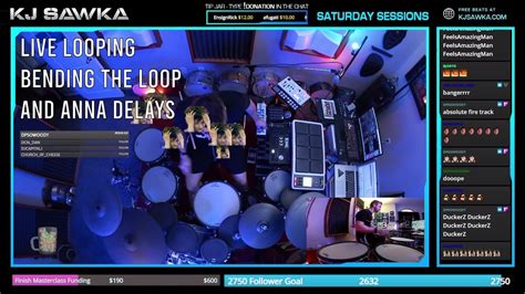 Twisting Loops Live Looping Drum N Bass Drumming Over Break Keepin