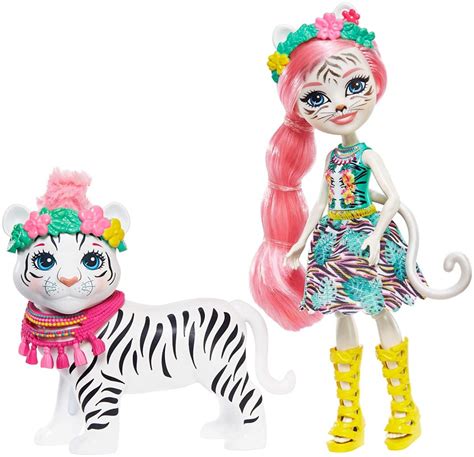 Энчантималс Белый тигр Тэдли и Китти Enchantimals Tadley Tiger Kitty ...