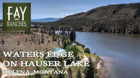 Sold Montana Lake Home For Sale Waters Edge On Hauser Lake Helena