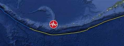 Shallow M Earthquake Hits Andreanof Islands Alaska The Watchers