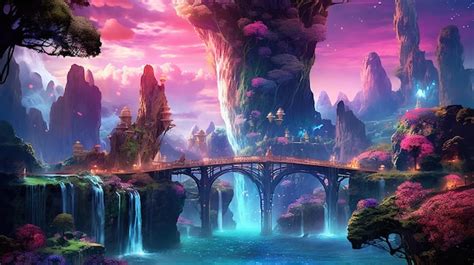 Premium Photo | Concept art fantasy detailed jungle wallpaper ...