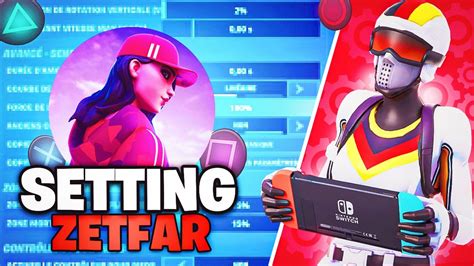 Je TEST Les SETTINGS De ZETFAR Sur FORTNITE NINTENDO SWITCH Handcam