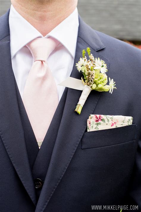 Mini Dots Blush Pink Tie Groom And Groomsmen Suits Pastel Pink
