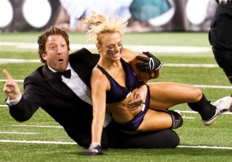 El Pres Does A Lingerie Legends Football Game Barstool Sports