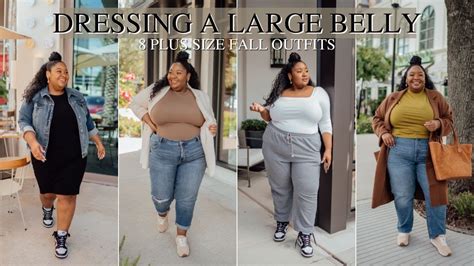 8 Plus Size Fall Outfits For A Large Belly How To Dress Your Apple Shape From Head To Curve