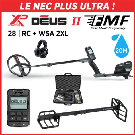 D Tecteur Xp Deus Fmf Rc Pack Grande Profondeur Xtrem Hunter