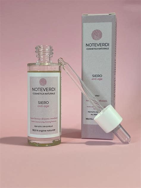 Siero Viso Anti Age Noteverdi Cosmetica Naturale