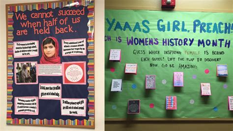 10 Amazing Bulletin Boards That Celebrate All Things Her Story Women