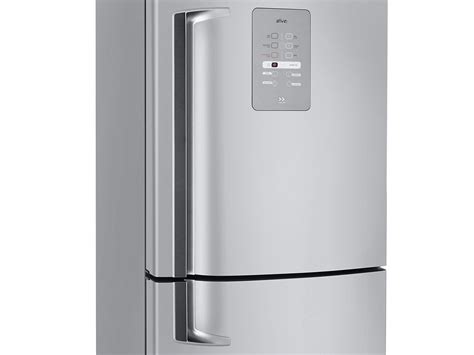 Geladeira Refrigerador Brastemp Frost Free Duplex L Inox Inverse